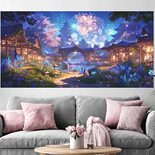 Peinture Diamant Paysage Japonais 5D pour Sublimer Votre Salon