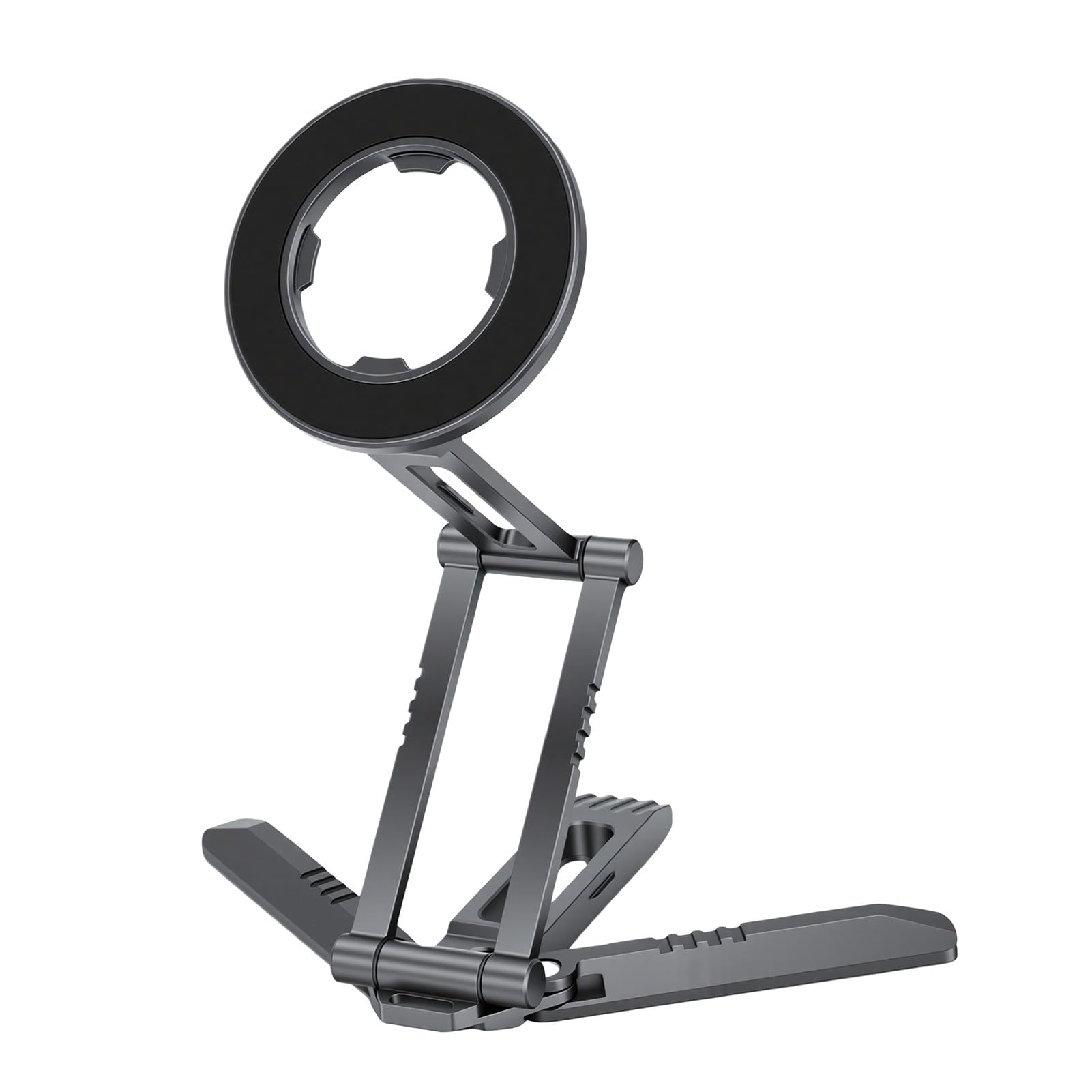 Cryfokt Trípode Plegable para Soporte de Teléfono, Rotación de 360°, Aleación de Aluminio