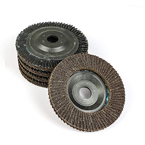 Disque de ponçage 100 mm pour meuleuse d'angle lot de 10 pièces HHRFCS