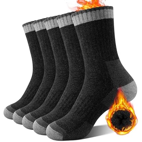 YUTYTH Merino Wool Thermal Hiking Socks Cover