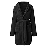 Pratique: il existe une petite poche de chaque côté du peignoir pour des objets tels que voter téléphone portable qui doivent être transporté avec vous. La conception de ceinture à la taille vous permet d’ajuster la taille plus confortable à volonté sans risque d’être à poil.