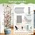 Obelisk Trellis for Garden Plants Climbing: 6ft Rustproof Metal Pipe with Plastic Coated - Potted Plant Climber Support for Outdoor Indoor Grape Vines Vegetable Fruits Flowers (2PC)
