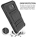 Galaxy S7 Active Case, TILL [Knight Armor] Heavy Duty Rugged Holster Resilient Armor Case [Belt Swivel Clip][Kickstand] Combo Cover Shell for Samsung Galaxy S VII Active SM-G890 G891 [Black]