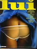  Lui, le magazine de l\'homme moderne n° 205 - le premier dictionnaire des gros mots - entretien avec david rockefeller - leslie, vedette de la tv us