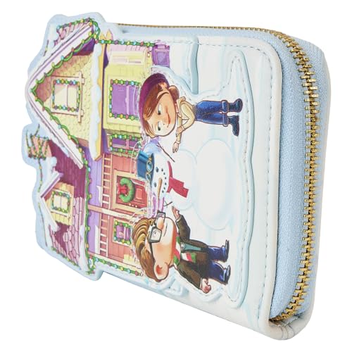 Loungefly Disney Pixar Up House Holiday Zip Around Wallet2