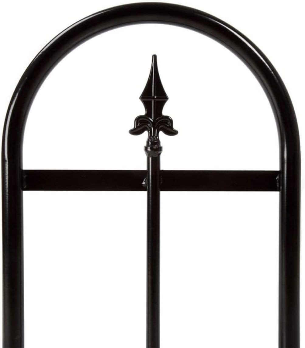 Holzregal für den Außenbereich, Metall-Brennholzregal for den Innen- und Außenbereich, pulverbeschichtet
