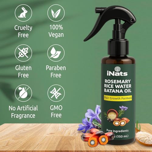 Spray de romero para crecimiento de cabello 5 fl oz miniatura 4