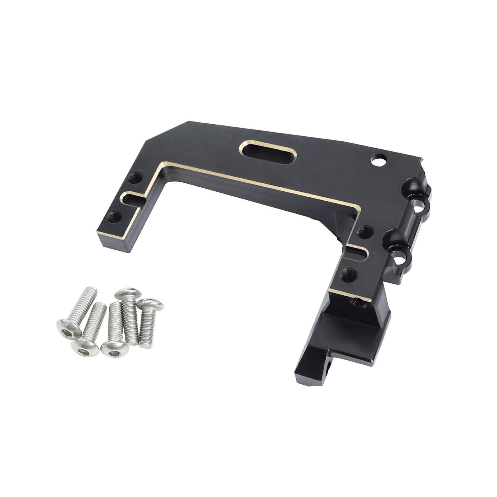 Per Vanquish H10 Optic 1/10 RC Auto Parti Aggiornamento Ottone 82g Servo Mount Staffa Sostituisci Parte Plastica Serie Ricambi Modellini RC