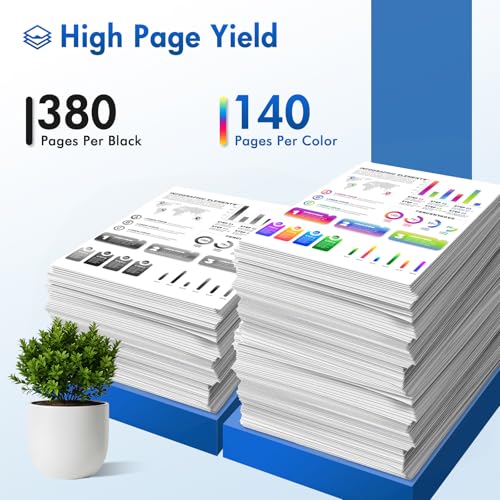 Image of Remanufactured Replacement for XP-4200 232XL Ink Cartridges Combo Pack Compatible for 232 Ink for Epson Printer XP 4200 4205 XP4200 XP4205 XP-4205 Workforce WF-2950 WF-2930 WF 2950 2930 (4 Pack-KCMY)