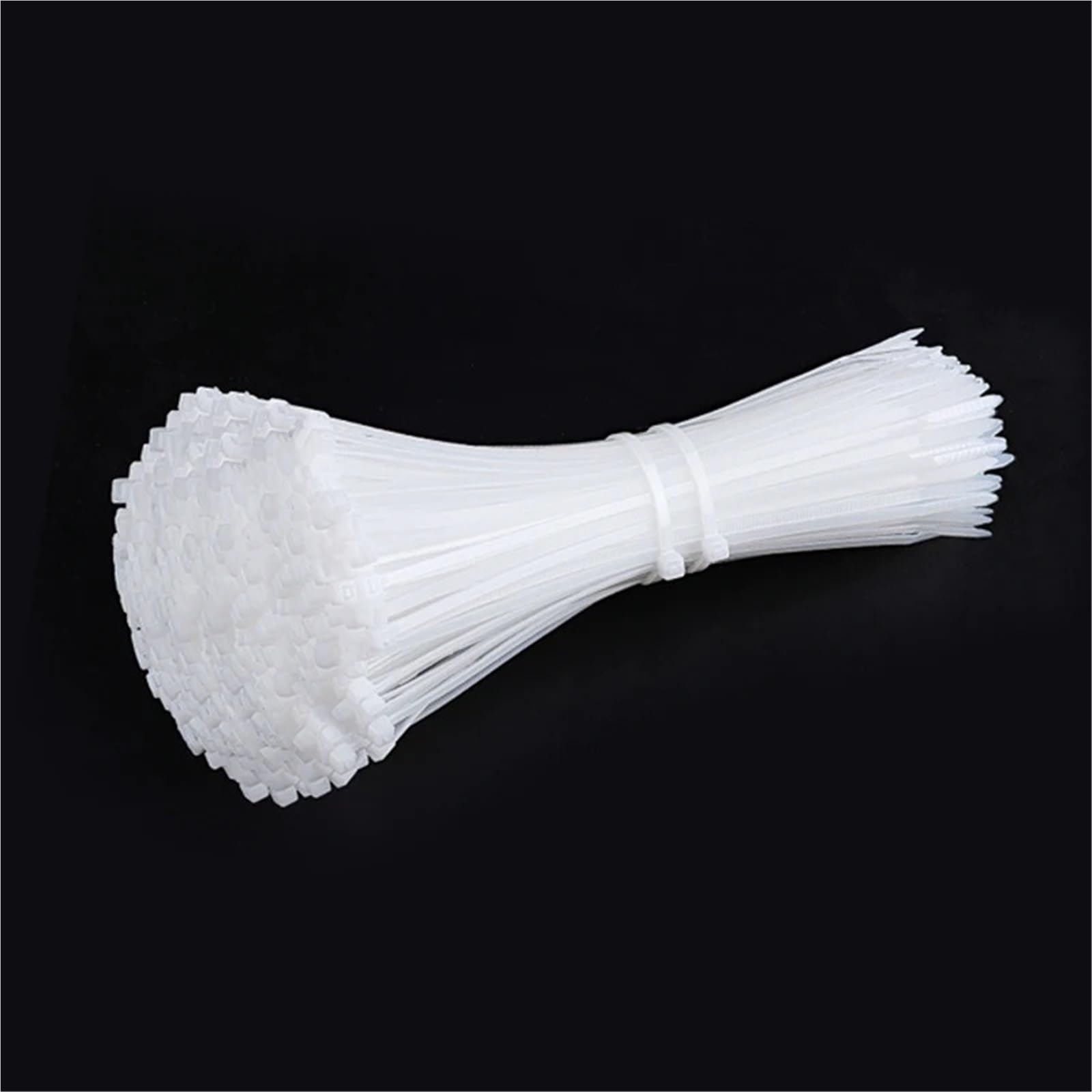 Gbrcen White Cable Ties 500Pcs Colorful Self-Locking Nylon Cable Ties