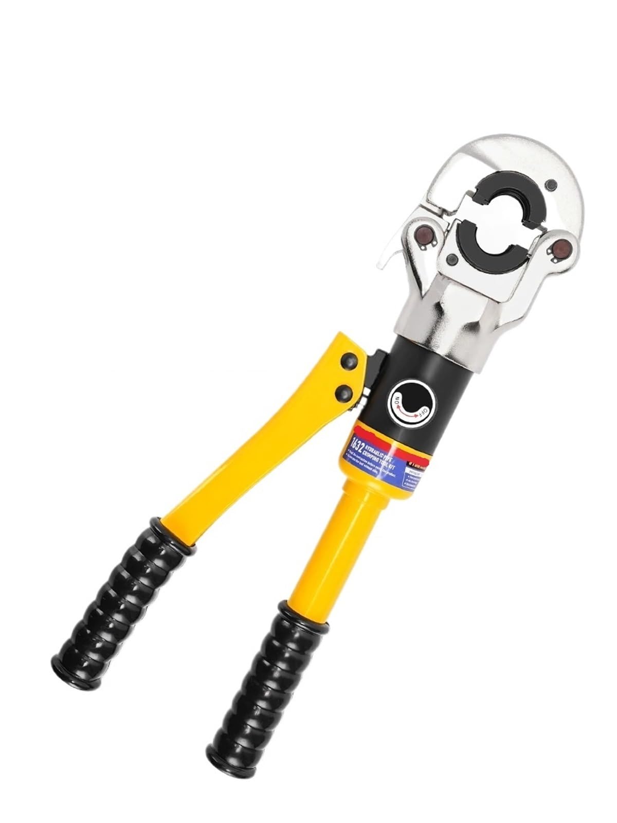 Bnvewr Th16 Hydraulic Crimping Tool, Hydraulic Pipe Pressing Aluminum Plastic Copper Tube Plumbing Floor Heating Pressure Crimping Tool Gc-1632