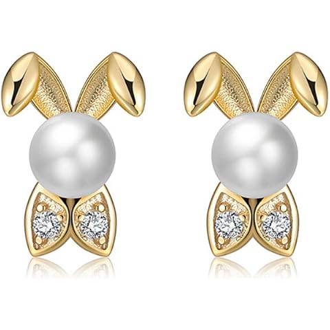 S925 Sterling Silver Jewelry Rabbit/Horseshoe/Moon/Ballerina/Heart/Celtic Shamrock ...