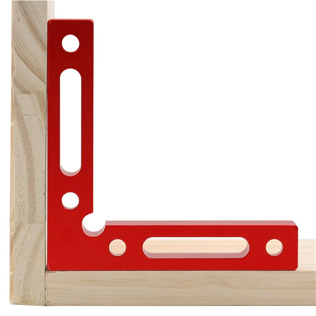 Przyrząd pomocniczy w kształcie litery L 90 stopni 120 x 120 mm kwadratowy kątomierz kątomierz odporny na korozję klips stolarz narzędzia do obróbki drewna