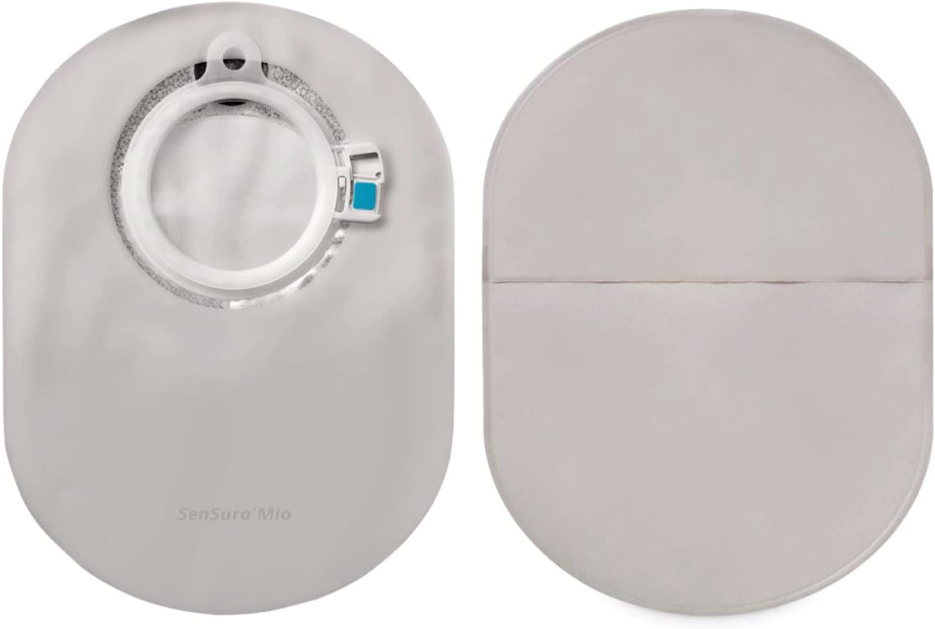 Coloplast 11413 Filtered Ostomy Pouch Two-Piece System 50 mm Stoma Closed End Flat - 30 Per Box