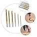 NUOBESTY 6Pcs Spiral Drill Bit High Speed Twists Serrated Drill Bits for Woodworking Durable Cutting Tools for Projects