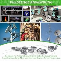 LongZYU 50 Stück Kondensator, 10µf 25V Elektrolytkondensatoren Aluminium – Ansicht 7