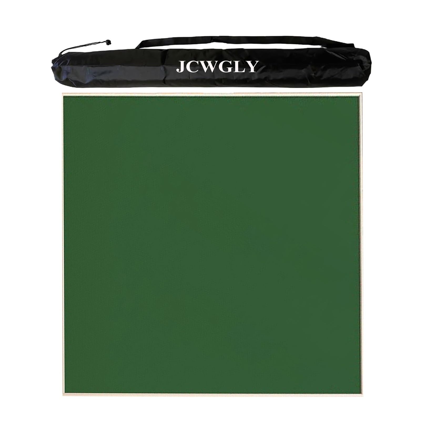 Mata Mahjong Na Stoły, Mata Do Gier Z Redukcją Hałasu Na Imprezie Rodzinnej Z Antypoślizgowym Podkładem, Do Pokera, Gier Karcianych, Planszowych I Płytek(Green,120x120cm/47.24x47.24in)