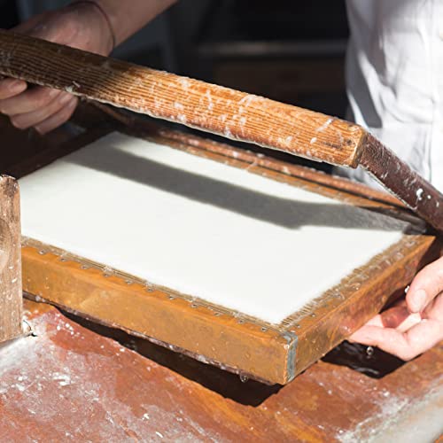 image for Caydo 3 Size Paper Making Frame Kit, with A4 A5 A6 Wooden Paper Making