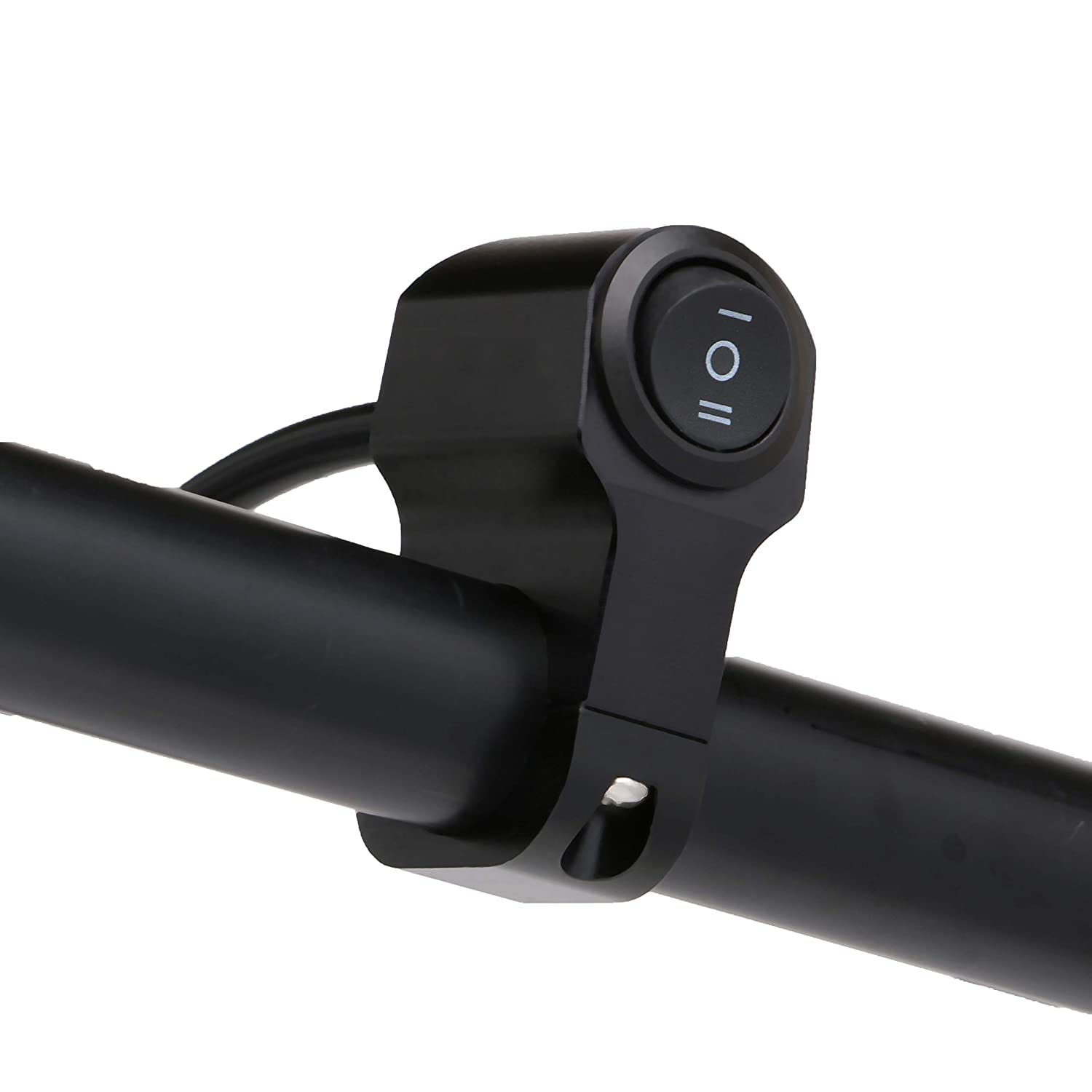 Greluma Interruttore faro moto 22mm 12V on-off-on manubrio lega alluminio