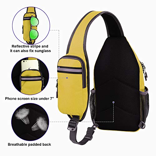 Waterfly Crossbody Sling Backpack Sling Bag Travel Hiking Chest Bag Daypack #TOP2