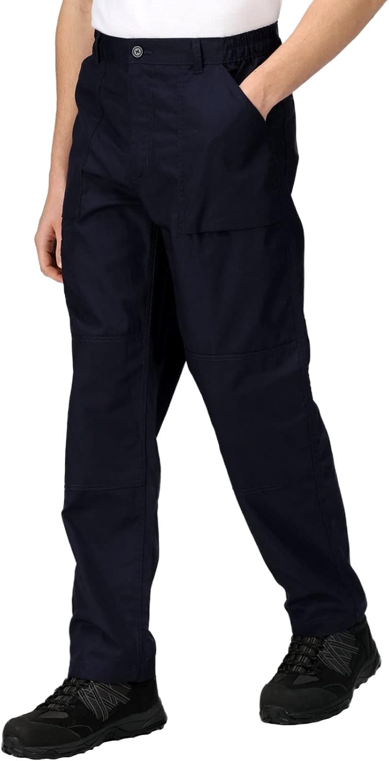 Regatta Mens New Action Water Repellent Multi Pocket Walking & Workwear Trousers