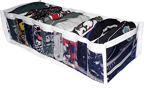 Organizador de Gavetas Transparente, 4 unidades