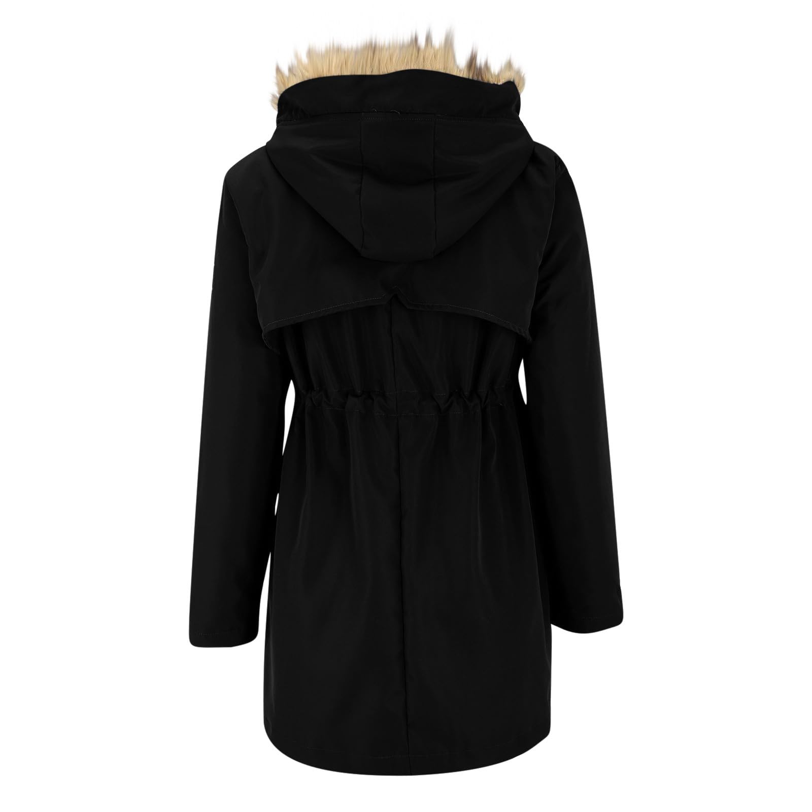 NSICBMNO Umstandsjacken für Damen, Babytragejacke, 3-in-1-Fleece, Reißverschluss, Känguru, Umstands-Kapuzenpullover, warme Winterjacken, Fleece-gefütterter Mantel, Schwangerschaftsjacke, Winterparka
