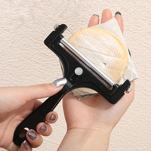 Cortador de queso de aluminio con control de grosor y mango antideslizante miniatura 2