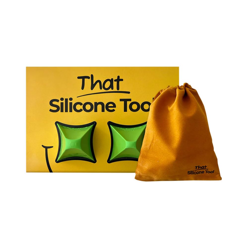 That Silicone Tool 2.0 Professional Silicone Tooling Kit (6mm to 16mm) Free Storage Pouch (Green)