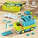 Classic Children Adventure Movie Car Building Blocks Toys, Mysterious Toy Car Compatible with Lego, Toy Set for Movie Fans, Ideal Gift for Kids Boys and Girls 6 Years and Up