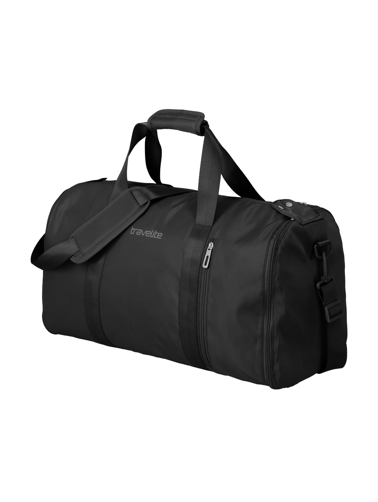 travelite 2-in-1 Kleidersack & Reisetasche, Basics, 28 cm, 32 L, leichte Kleiderhülle & Weekender für Businessreise und Kurztrip, Black