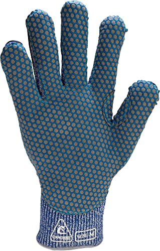 Cressi PQ100605 Hex Grip Gloves, Blue thumb #6