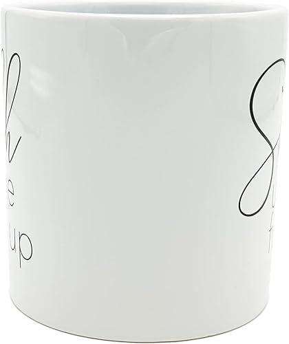 Miniatura 4 de Island Dogs Taza gigante de cerámica Shhhut the Fk Up de 22 onzas – Exprésate audazmente con esta divertida taza de café, taza de café de cerámica