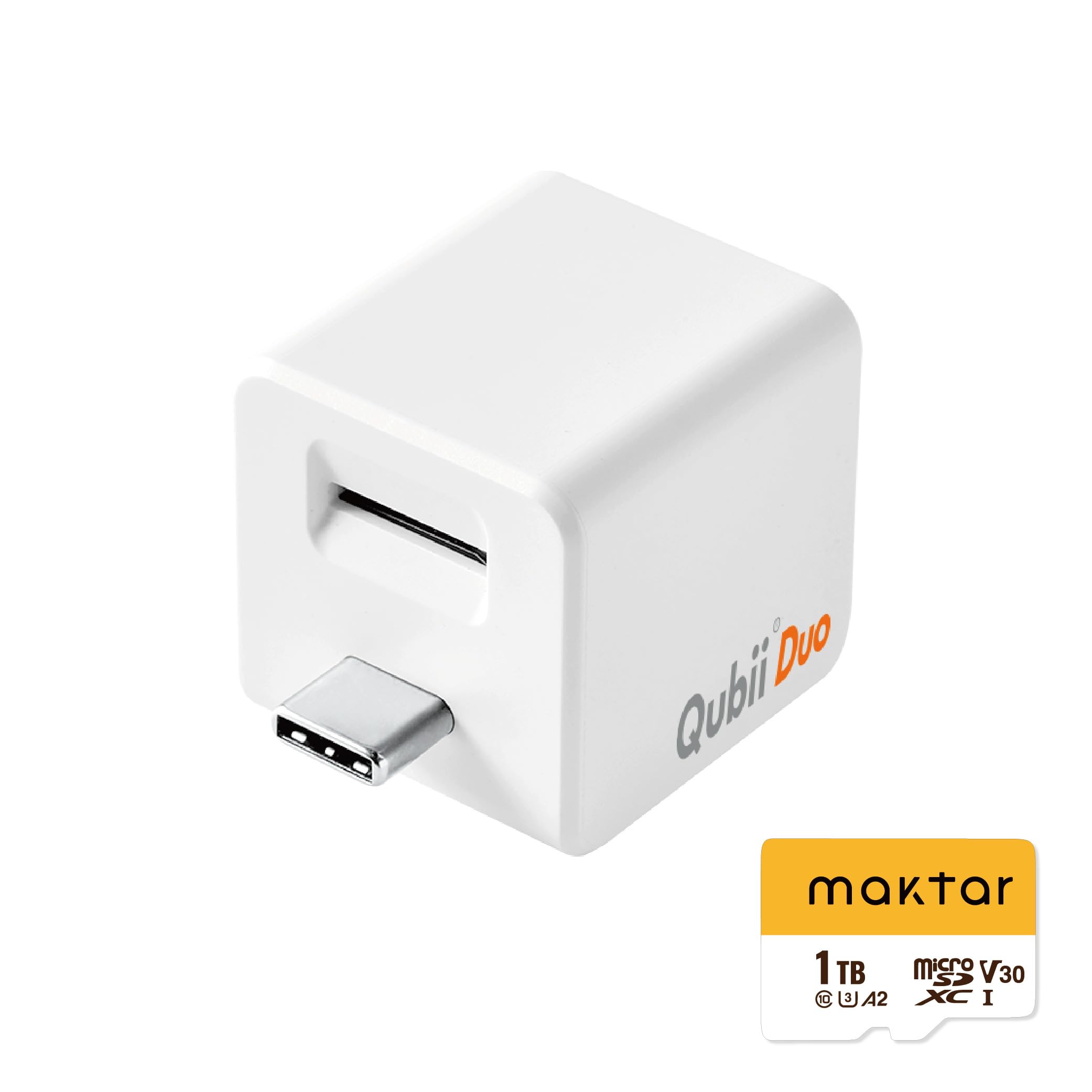 Amazon.co.jp: Qubii Duo USB Type C (1TB microSDセット) シリーズ 