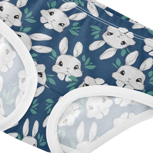 Girls' Underwear Bunnies Cotton Stretch Comfort Toddler Panties4