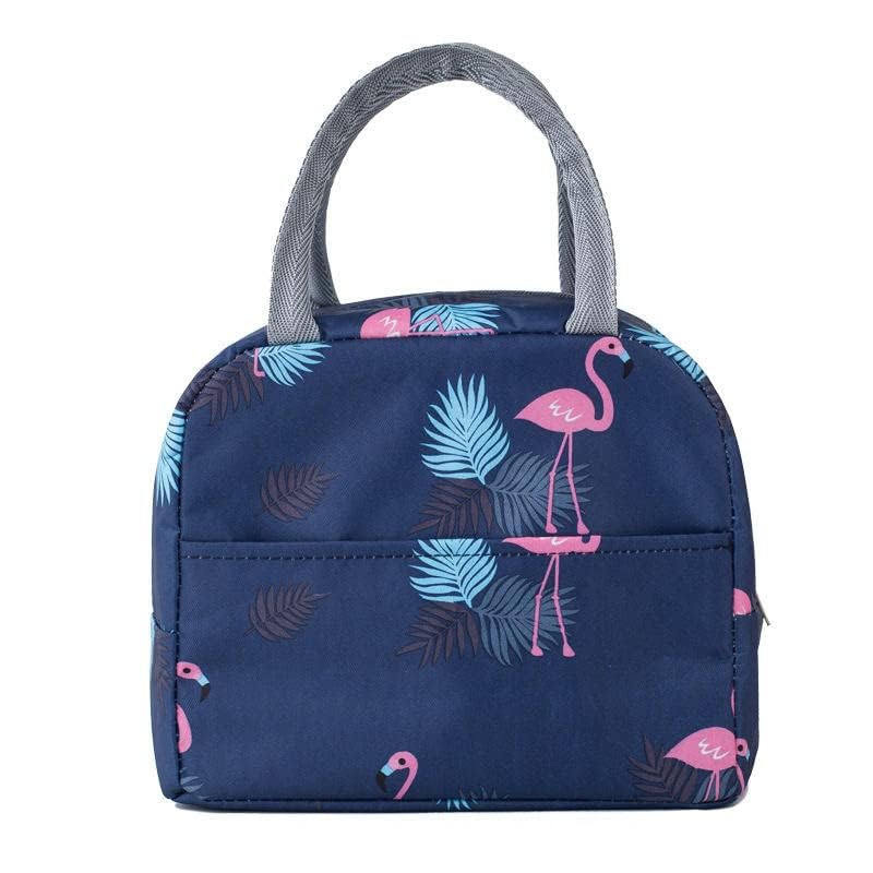 HOUSEHOLD CULTURE Food Insulation Bag, Oxford Fabric, Large Capacity, for Breakfast, Picnic, School (FNB)