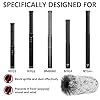 Geekria for Creators Furry Windscreen for 0.8'' (20mm) Diameter Shotgun Microphone, Mic DeadCat Wind Cover Muff, Fluff Cover Windshield Compatible with BOYA, Rode (14cm / 2 Pack) #1