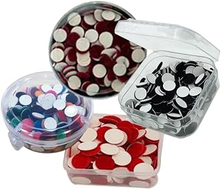 SANGAM Indian Round Bindi Dots 6 Packets Assorted Different Multicolor Bindi Bollywood Party Forehead Bindi Fashion Jewelry Tattoos Sticker Tikka Indian Ethnic Crystal Bindi