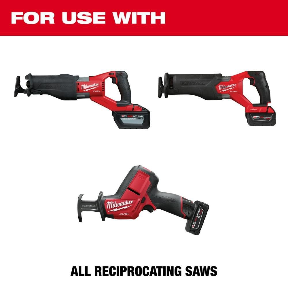 Milwaukee 48016184 Reciprozaagblad - 150 x 18TPI - Metaal (50st)