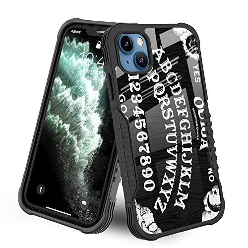 Iphone 14 Case Iphone 13 Case Goth Retro Ouija Board Gothic Halloween Witch Design For Women Girls [Shockproof Bumper] [Anti-Scratch] [Anti-Slip] Heavy Duty Protection Case For Iphone 14/13 #TOP7