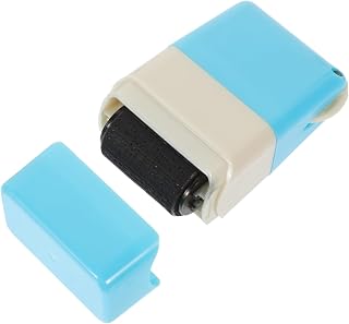 Privacy Protection Roller Stamp Portable Stamp for Home Use Convenient Ink Roller Seal Adjustable Coverage for Household Privacy