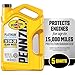 Pennzoil Platinum Full Synthetic 5W-30 Motor Oil, 5 Quart