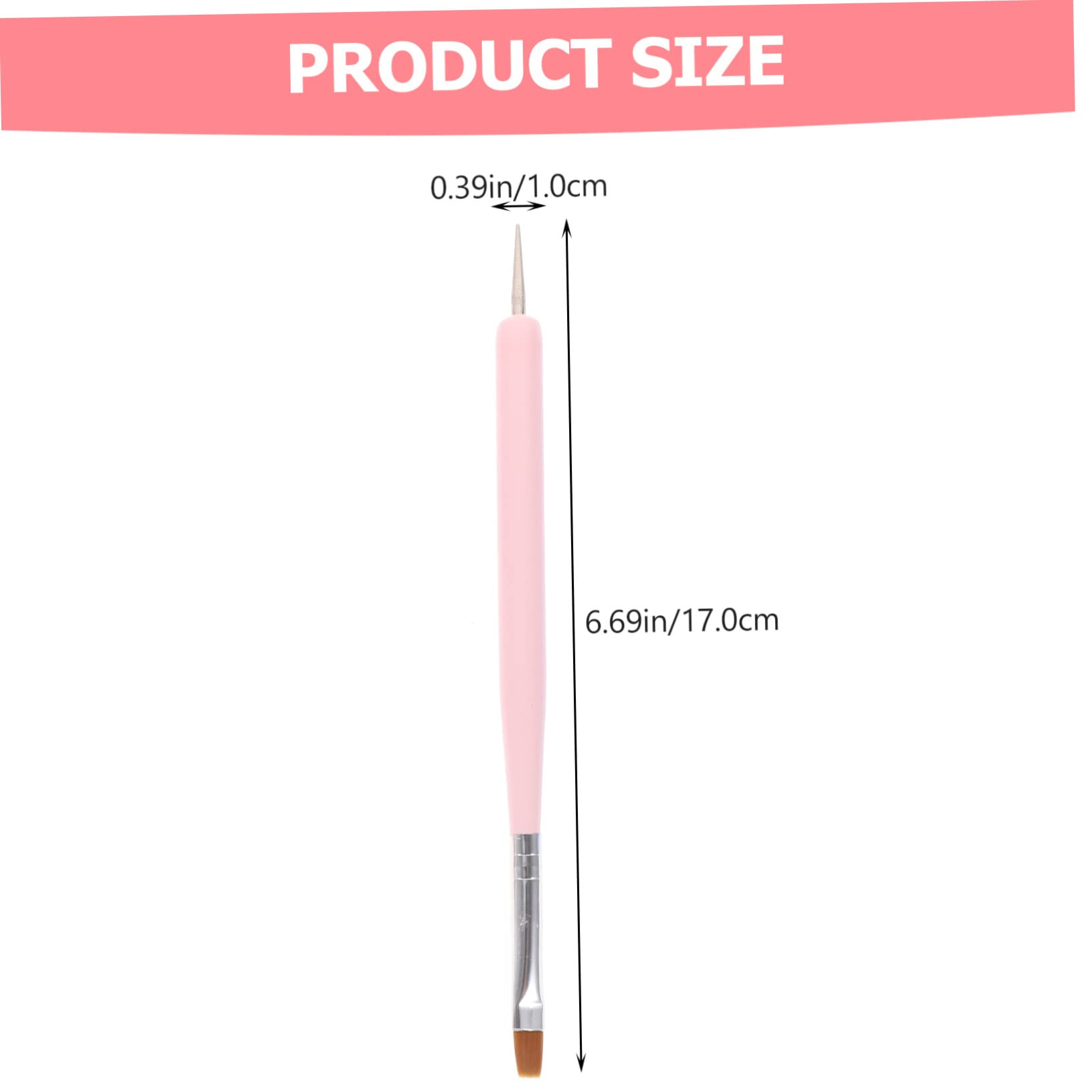 Healeved 35pezzi Pennelli Per Nail Art Manicure Professionale Con Manico Pennelli Doppia Testa Per Creazioni Di Unghie Per Estetiste e Appassionati Di Nail Art