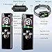 Orcleab Dog Training Collar, Dog Shock Collar with Remote Control, 4 Training Modes Vibration, Beep, Shock, IP67 Waterproof Keypad Lock Rechargeable E-Collar for All Breed