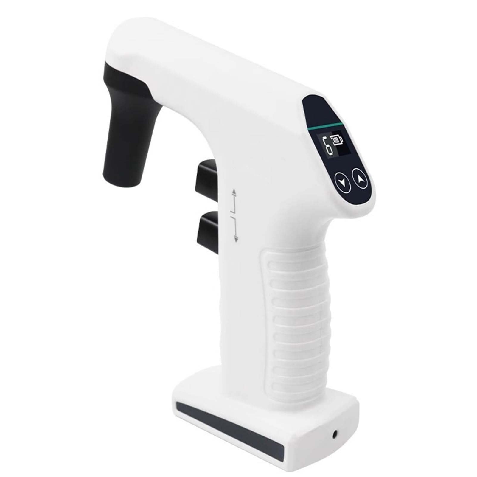 Controlador Electrónico de Pipetas 0.1-100mL, Bomba Eléctrica con LCD, 6 Velocidades, Drenaje Dual, Filtro Hidrofóbico, Batería Recargable para Laboratorio