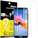Produktbild NEW'C 2 Stück, Panzer Schutz Glas für Honor 7X, Frei von Kratzern, 9H Härte, HD Displayschutzfolie, 0.33mm Ultra-klar, Ultrabeständig