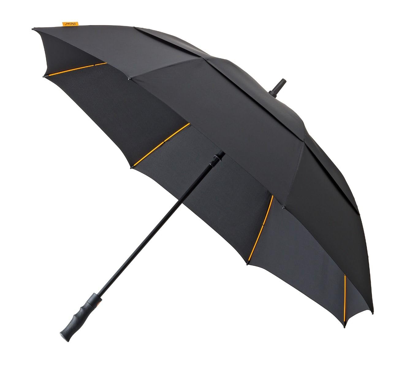 Falconetti Parapluie Anti tempete XXL – Double Canopy – ​​Grand parapluie de golf - Ouverture Automatique - 8 baleines en fibre de verre – Parapluie Femme et Homme – 130 cm Diamètre