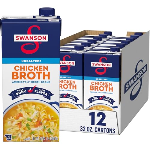 SWANSON Unsalted Chicken Broth