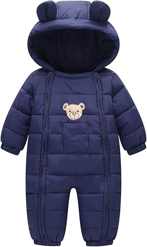 traje de nieve para bebé niño niña ropa de invierno abrigo trajes de nieve para niños pequeños