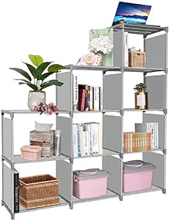 Clewiltess 9 Cube DIY Storage Bookcase,Bookshelf for Kids,Home Furniture Storage Shelves Closet Organizer